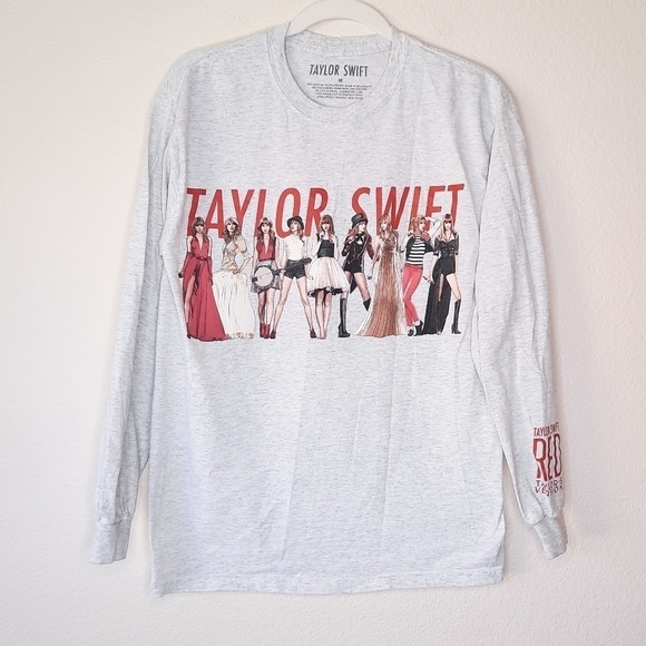 Taylor Swift Red Taylor's Version Era Sweatshirt Tee N - Picture 3 of 8